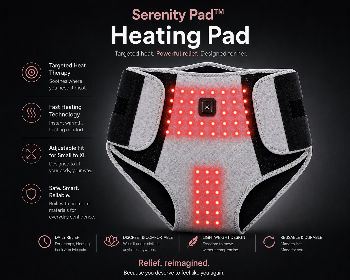 Red Light & Heating Pad